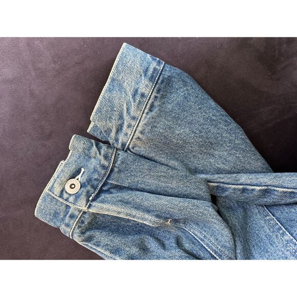 Vintage Y2k Looney Tunes Tweety Bird Jean Jacket Blue Denim size Large - Picture 11 of 13